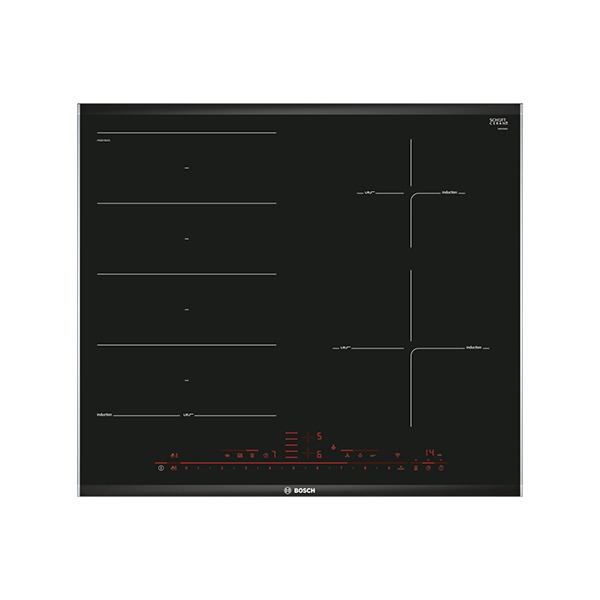 [LG헬로비전] 보쉬 4구 전기레인지 인덕션 플렉서블 콤비 블랙 PXE675DC5K / 의무사용기간 36/48/60개월 / 등록비 면제 - 렌탈플래너